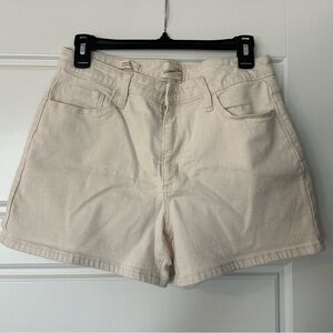 Casual Women's Cream Shorts